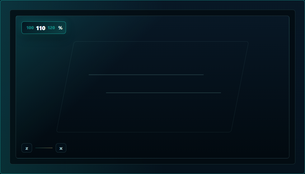 Simple video speed adjuster overlay preview